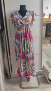 Bodyflirt sukienka maxi kolorowa 36/38
