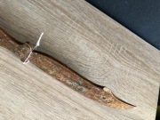 Stary drewniany nóż huculski? do papieru