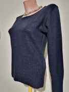 Bluzka sweterkowa ciepła czarna