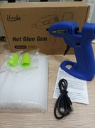 Akumulatorowy pistolet do kleju na gorąco + 50 wkładów 7mm