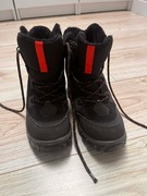 Quechua Buty Turystyczne Zimowe Sh520 Warm High Dla Dzieci Czarny r. 34