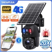 Kamera firmy SHIWOJIA wifi ,8MP, optyka, solarna 