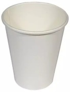 bio Kubek 270 hot white biodegradowalny 