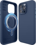 Silikonowe Etui iPhone 15 Pro Max 6,7" MagSafe (Jean Indigo)