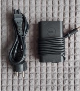 Oryginalna ładowarka zasilacz DELL 65W, 19.5V 3.34A, wtyk 7.4mm z pinem