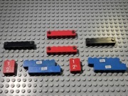 KLOCKI LEGO ELEMENTY KOLEJKA POCIĄG TRAINS 7715 OD 1ZŁ LICYTACJA