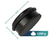 Westcott Stoper do drzwi, odbojnik do drzwi ze stali nierdzewnej