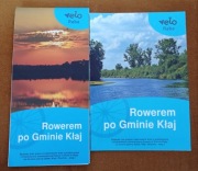 Rowerem po Gminie Kłaj mapa z przewodnikiem 