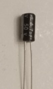 Kondensator elektrolityczny 4,7uF/50V/ 5sztuk.