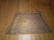 Stolnica drewniana dla dzieci mini 28cm zabawka edukacyjna PRL Vintage