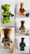 Lego Ninjago zestaw 5 minifigurek wężowce