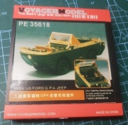 Voyager Model PE35618 WWII US Ford G.P.A. Jeep 