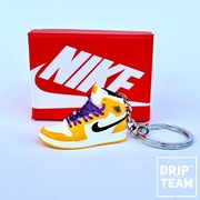 Brelok Sneakers Premium "Nike Yellow” + Box ozdobny (Zestaw) 