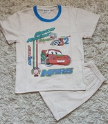 Race rider piżama chłopięca krótki rękaw krótkie spodenki r.116