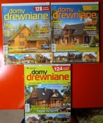 Domy drewniane - katalog domów z drewna, dobry dom, 3 numery