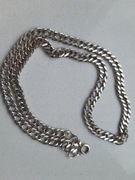 Łańcuszek naszyjnik gruby masywny srebro 925