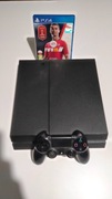 Konsola PS4 +Pad + Fifa18 + Okablowanie