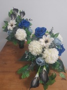 Komplet stroik + wazon kompozycja nagrobna