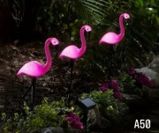 Lampy solarne figurek flamingów