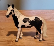 Schleich koń pinto klacz figurka model wycofany z 2010 r.