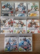 Kolekcja MADDEN NFL PS3, MADDEN NFL 25 PS3 + 13 + 12 + 11 + 10 + 09 +08 +07
