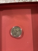 Moneta srebrna 20 zł 65 rocznica likwidacji getta w Łodzi 