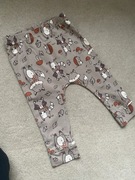 Spodenki beżowe w jesienny motyw rozmiar 80