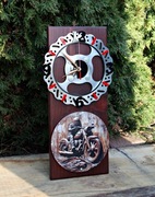 Zegar  dla Motocyklisty tarcza hamulcowa Loft