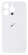 Szkło tylne iPhone 13 PRO - białe ,klapka tylna, plecki, tył BIG HOLE