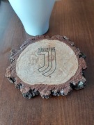Juventus Turyn. Podkładka pod kubek,  gruba kora