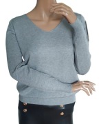 Piękny, delikatny sweterek z wiskozy jesień zima M-XL