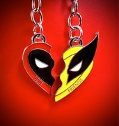 Deadpool I Wolverine 2x brelok dla przyjaciół best friends 