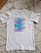 Dziecięcy T-shirt/ koszulka z krótkim rękawem firmy NIKE roz 128/137