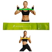 Guma oporowa do ćwiczeń MINI BAND 1-3KG zielona