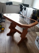 Stół Kawowy Ława Z Regulacją Wysokości Wysuwane Blaty Blat Z Płytek TANIO!!