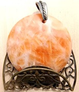 Słońce słoneczko wschód słońca wisiorek zawieszka kamień naturalny!