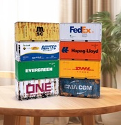 Mini żelazny kontener dekoracyjny do przechowywania małych przedmiotów