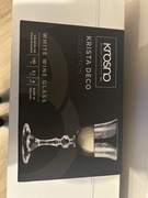 Kieliszki Krosno Krista Deco do wina białego 6x150ml