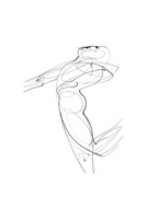 Nowoczesna grafika na płótnie. Reprodukcja artystyczna, do ramki: 30x40cm