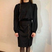 Sukienka czarna elegancka S