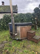 Balia ogrodowa z hydromasażem