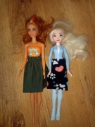 Elsa z Hasbro i Barbie z Mattel.