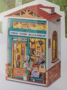 Puzzle 3D Drewniane KSIĘGARNIA miniatura DIY Robotime