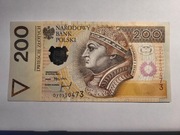 Banknot 200 zł 1994 rok, UNC