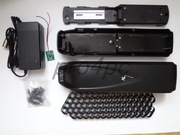 Obudowa bidonowa Hailong MAX 74 ogniwa USB plus ładowarka XLR 54,6V 4A