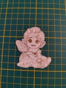 Wróżka lalka laleczka dziecko baby grawer