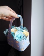 Mydlane kwiaty Flower Box Wielkanoc