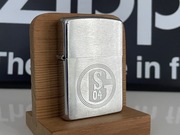 Zapalniczka Zippo 1995 Schalke 04 Football Club, Brushed Chrome