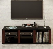 Stolik audio regał hifi na gramofon płyty winylowe FOS