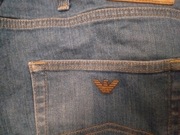 Armani Jean's 36 wyprzedaż  sale   rozszerzane  dżinsowe  modne